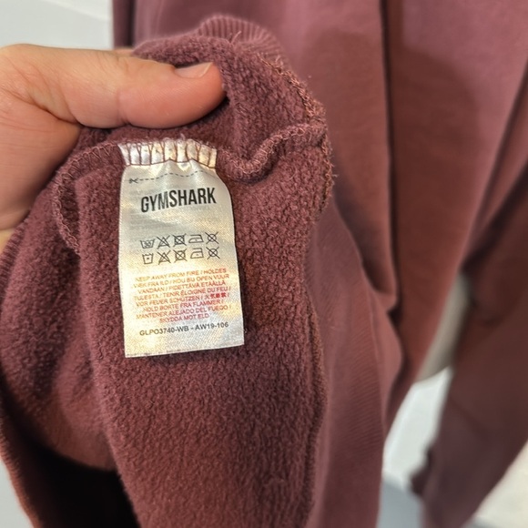 Gymshark Burgundy size medium sweatshirt - Picture 5 of 6